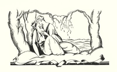 バイロン卿によるドン・ファンのイラスト (litho) 作： John Austen