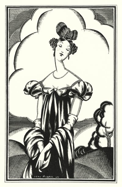 バイロン卿によるドン ファンのイラスト: 若い星、オーロラ ラビー (litho) 作： John Austen