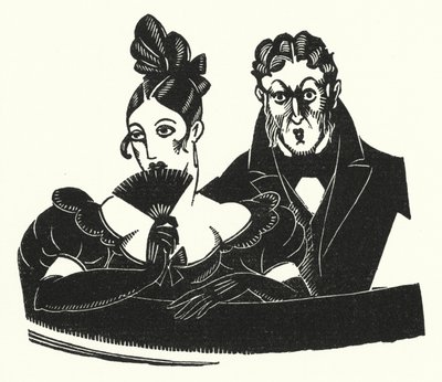 ギュスターヴ・フローベールによるマダム・ボヴァリーのイラスト (litho) 作： John Austen