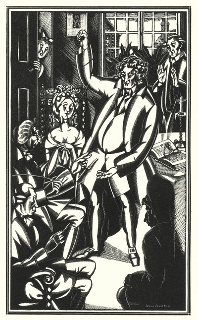 ローレンス・スターンによるトリストラム・シャンディのイラスト（リソ） 作： John Austen