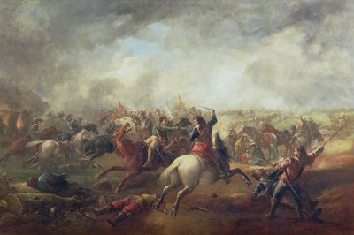 マーストンムーアの戦い、1644年 作： John Barker