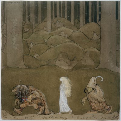 プリンセスとトロール 作： John Bauer