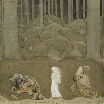 プリンセスとトロール 作： John Bauer