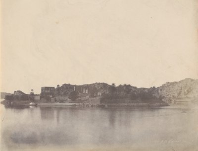 フィラエ島、1853～54年。 作： John Beasley Greene