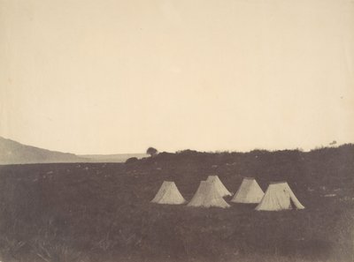 テント、アルジェリア、1856年 作： John Beasley Greene