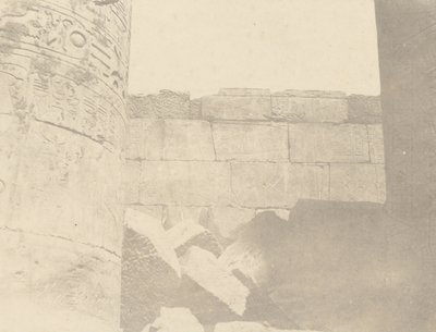 Karnac、Hypostyle Hall、North Wall（Inside Face） 作： John Beasly Greene