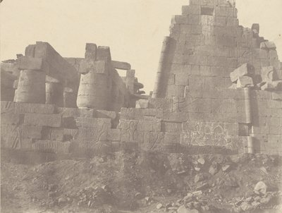 Karnac、Hypostyle Hall、North Wall、Exterior Face、N°1 bis 作： John Beasly Greene