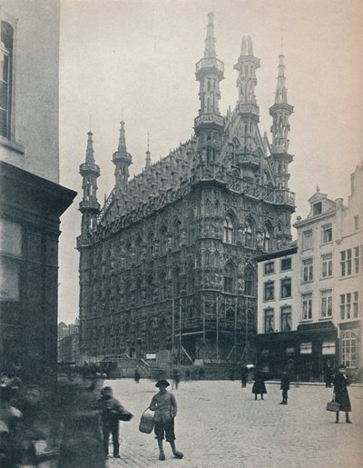 市庁舎、ルーベン、ベルギー、c1900 1914-1915 作： John Benjamin Stone
