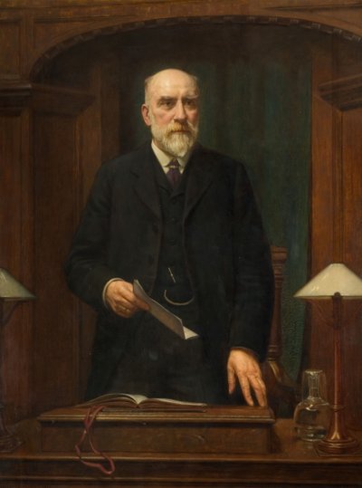 アイザック・ブラッドリーの肖像、1916 年。 作： John Bernard Munns