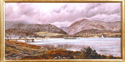 ブロディック桟橋、1886年8月20日（油彩・キャンバス） 作： John Brett