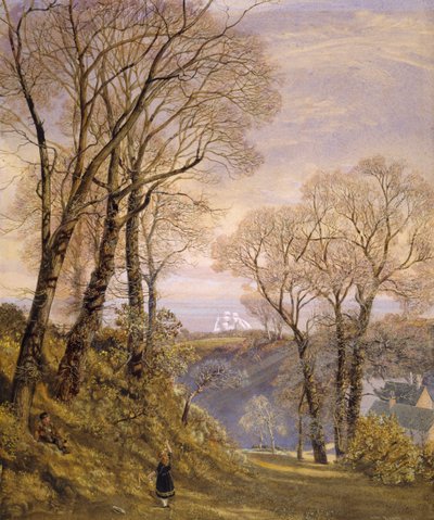 ワイト島の2月、1866 作： John Brett