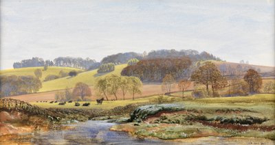 ノーベリー近くの春、1861 作： John Brett