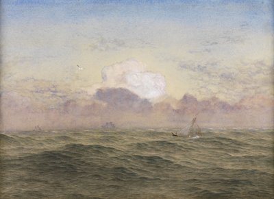 外海、1865年 作： John Brett