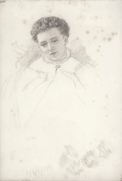 未完成の女性像 作： John Brett