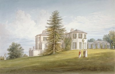 ケント州ブロムリー、ブロムリー ヒルの南西の眺め、1815 年 作： John Buckler