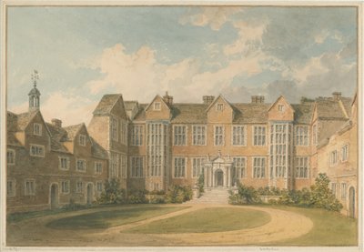 ヨークシャー-ヨーク-ヘリントンハウスインテリア、1818 作： John Buckler