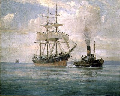 The Tug 作： John Burgess