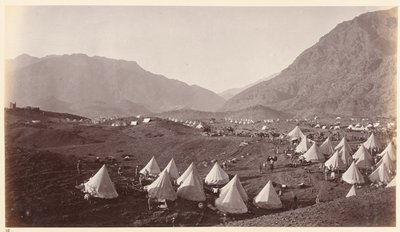 ？Salgai HeightsはAli Musjidに目を向けていますか？、1878年頃 作： John Burke