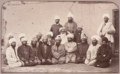 Sirdar Habeeboolah [sic] Gilzai and other Khans、1879 作： John Burke