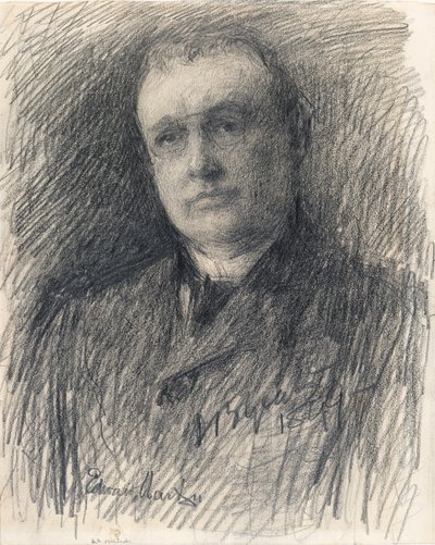 エドワード・マーティン（1859-1923）慈善家、劇作家 作： John Butler Yeats