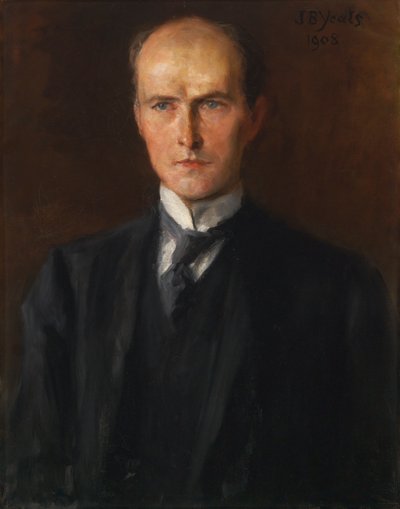 ジョン・クイン作 ジョン・バトラー・イェイツ 1908年 油彩・カンヴァス ナショナル・ポートレート・ギャラリー蔵 NPG-NPG 75 36Quinn-000001 作： John Butler Yeats