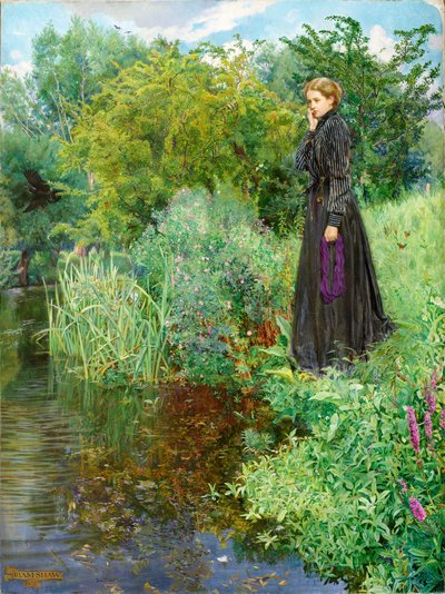 ボーア戦争、1900年-「去年の夏はもっと環境に優しい」、1901 作： John Byam Liston Shaw