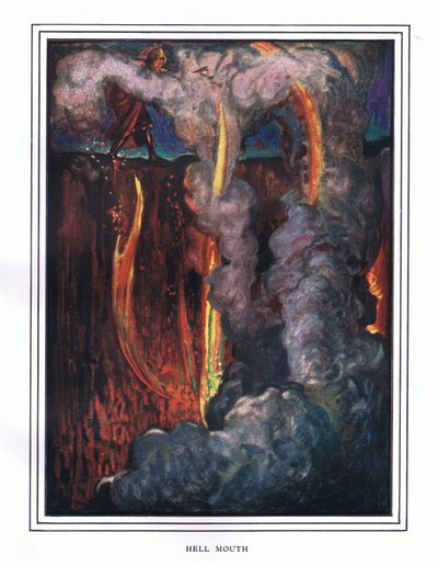 地獄の口 作： John Byam Liston Shaw