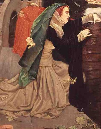 シャロットの女 作： John Byam Liston Shaw