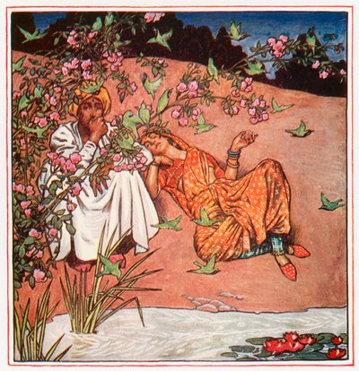 アジズへ 作： John Byam Liston Shaw