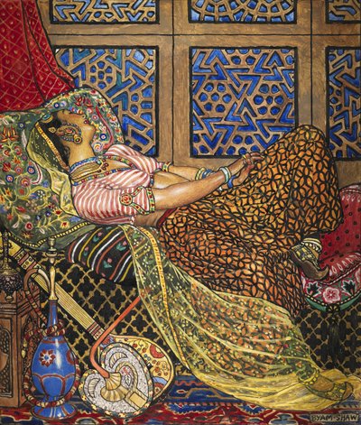 Zira：監禁中（紙にトイレ） 作： John Byam Liston Shaw