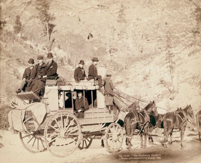 The Old West Deadwood Stagecoach 作： John C. H. Grabill
