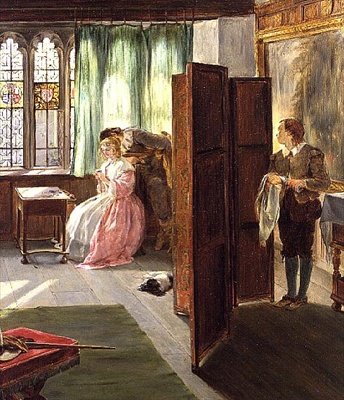 最後の一手 チェックメイト (2詳細) 作： John Callcott Horsley