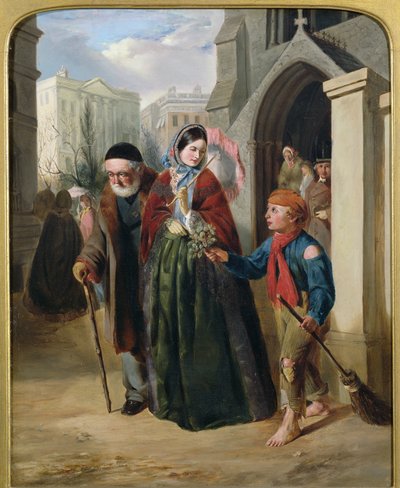 クロッシングスイーパー 作： John Callcott Horsley