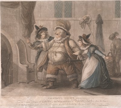A Fuga de Falstaff - "As Alegres Comadres de Windsor", Ato IV, Cena II 作： John Chapman