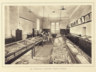 博物館、カンボーン鉱山学校 作： John Charles Burrow