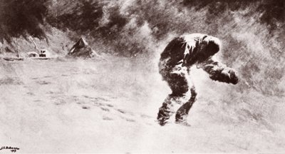 「非常に勇敢な紳士」 作： John Charles Dollman