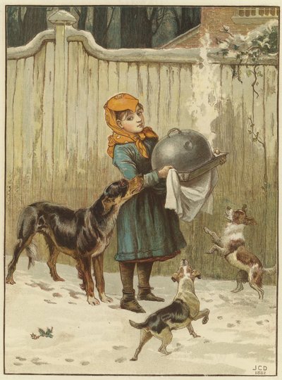 危険のクリスマスディナー 作： John Charles Dollman