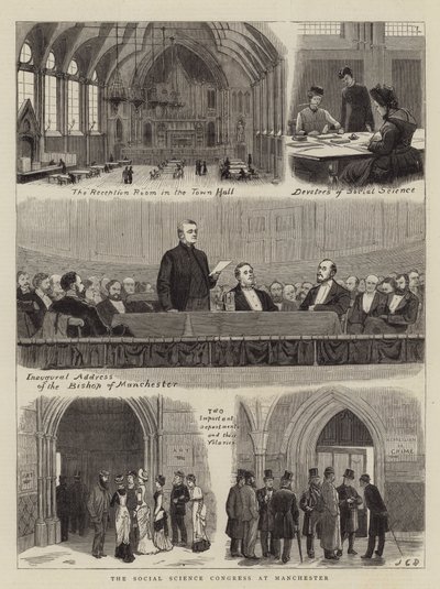 マンチェスターでの社会科学会議 作： John Charles Dollman