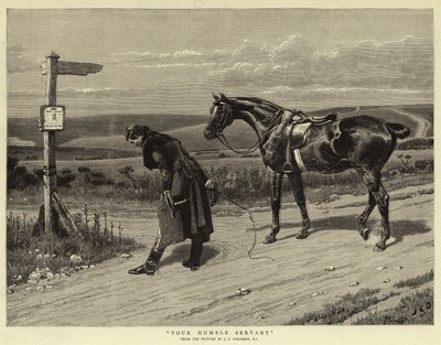 あなたの謙遜な僕 作： John Charles Dollman