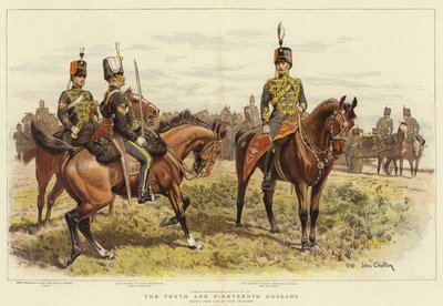 第10と19のHussars 作： John Charlton