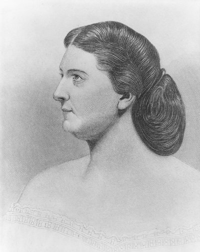 ハリエットレーン、1860年頃 作： John Chester Buttre