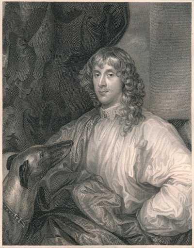 「ジェームズ・スチュアート、リッチモンド公」、1640年頃、19世紀初頭から半ば。 作： John Cochran