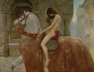 ゴディバ夫人、1898年頃 作： John Collier