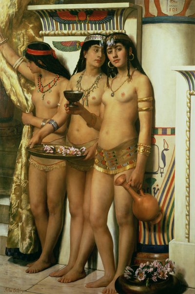 ファラオのハンドメイド 作： John Collier