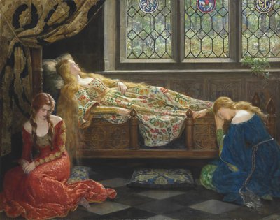 眠れる森の美女。 作： John Collier