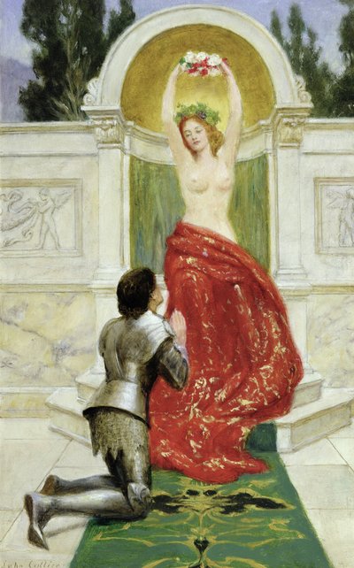 ヴィーナスブルクのタンハウザー、1901年（15172も参照） 作： John Collier