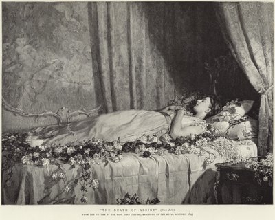 アルビンの死 作： John Collier