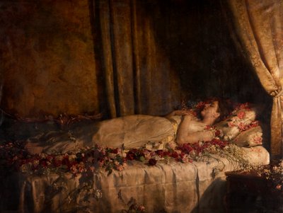 アルビーネの死 作： John Collier