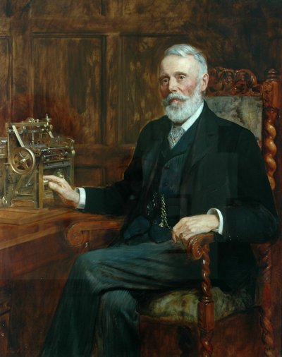 右名誉サミュエル・カンリフ・リスター（スウィントン男爵マシャム）、1901 作： John Collier