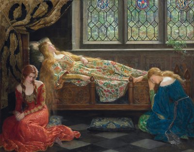 眠れる森の美女 作： John Collier